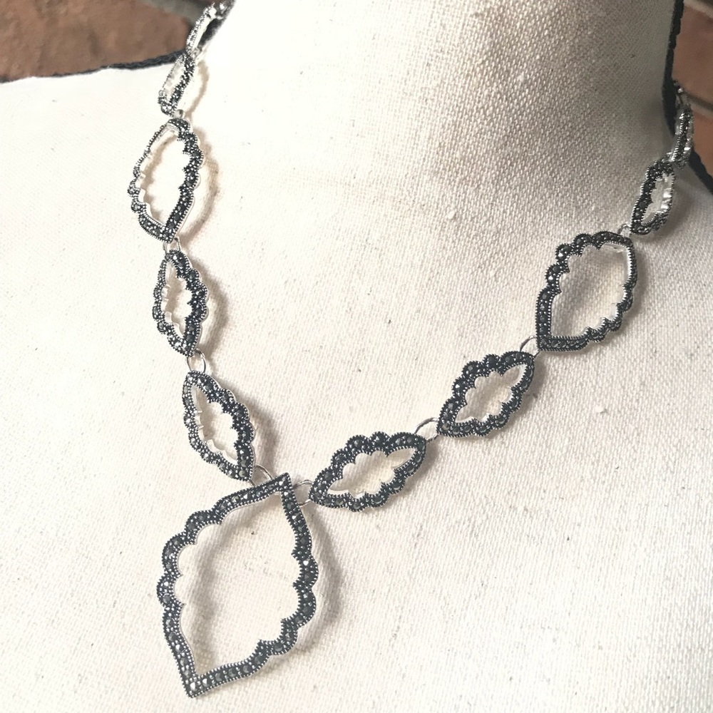 Silver Plated Brass Genuine Marc/synthetic pendant